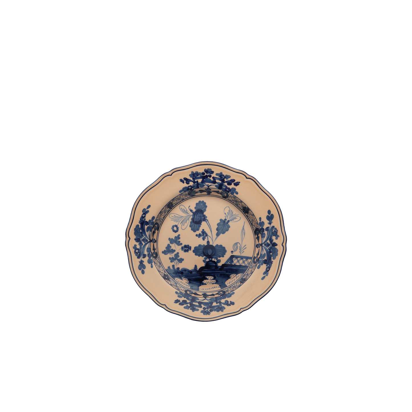 Ginori 1735 Oriente Italiano Cipria Flat Dinner Plate | 10.5in