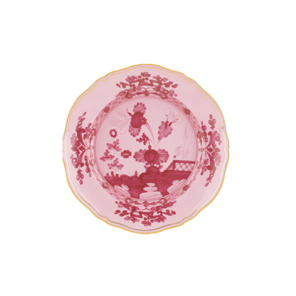 Ginori 1735 Oriente Italiano Flat Dinner Plate | Porpora Pink 10.5in