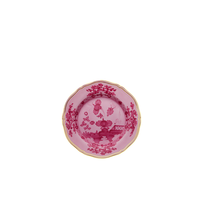 Ginori 1735 Oriente Italiano Flat Dinner Plate | Porpora Pink 10.5in