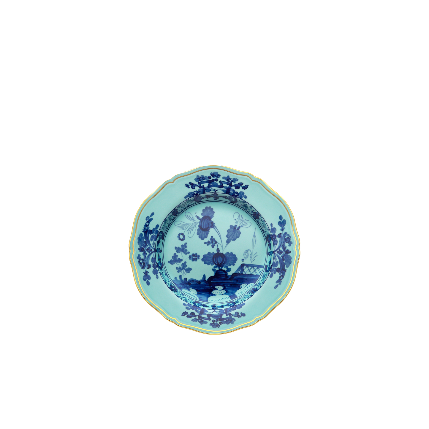 Ginori 1735 Oriente Italiano Iris Flat Dinner Plate | 10.5in