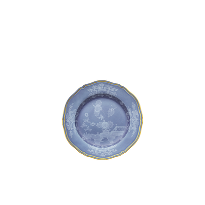 Ginori 1735 Oriente Italiano Flat Dinner Plate | Pervinca Blue 10.5in