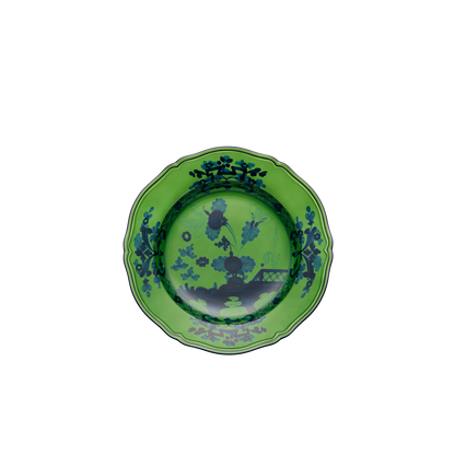 Ginori 1735 Oriente Italiano Malachite Charger Plate | 12.25in