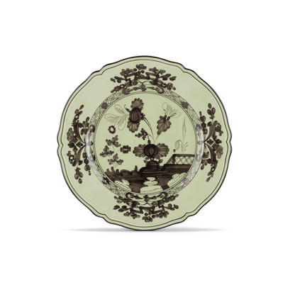 Ginori 1735 Oriente Italiano Charger Plate | Bario Green 12.25in