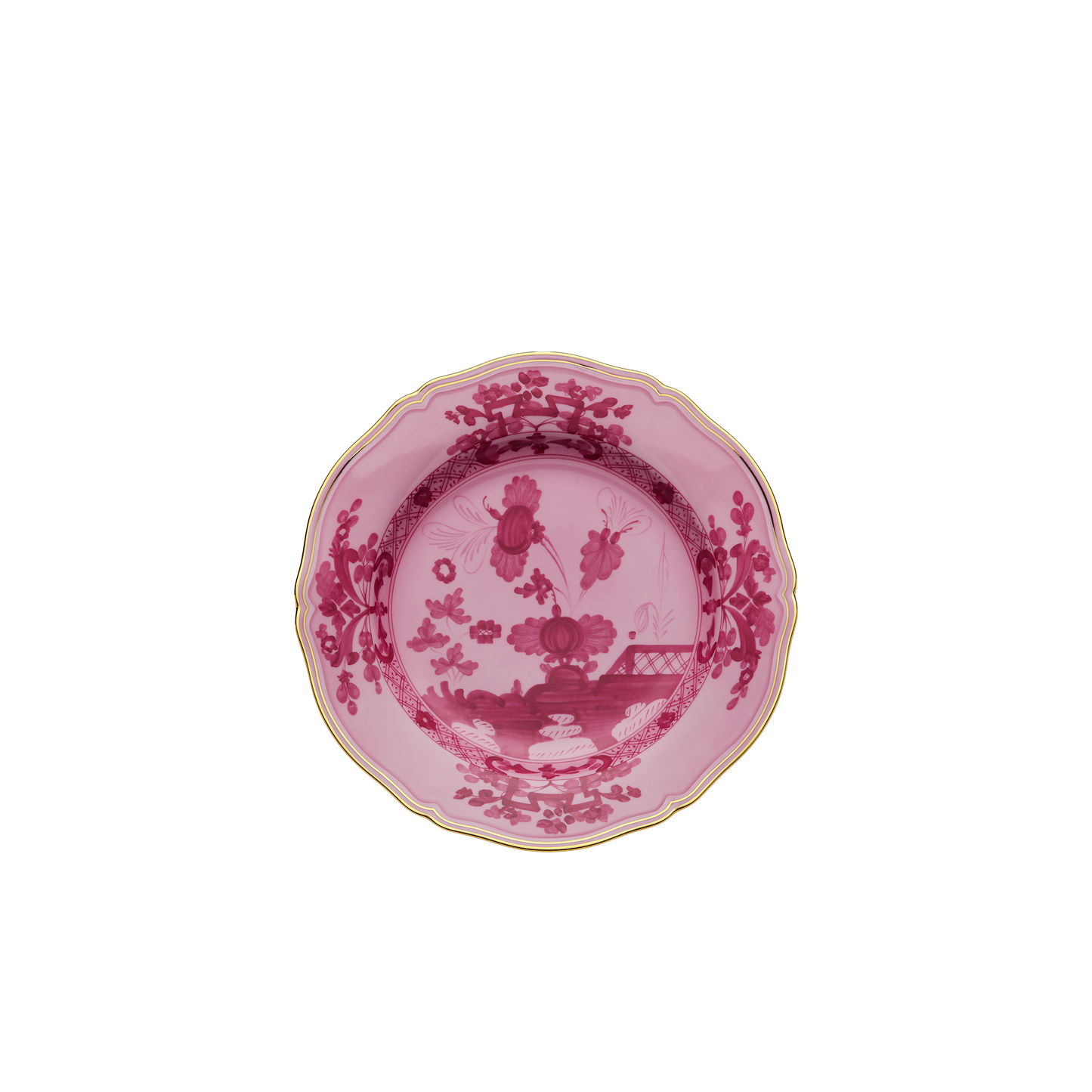Ginori 1735 Oriente Italiano Charger Plate | Porpora Pink 12.25in