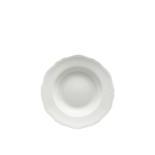 Ginori 1735 Antico Doccia Bianco Soup Plate | 9.5in