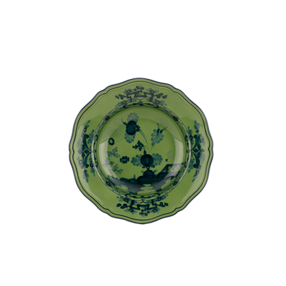 Ginori 1735 Oriente Italiano Malachite Soup Plate | 9.5in