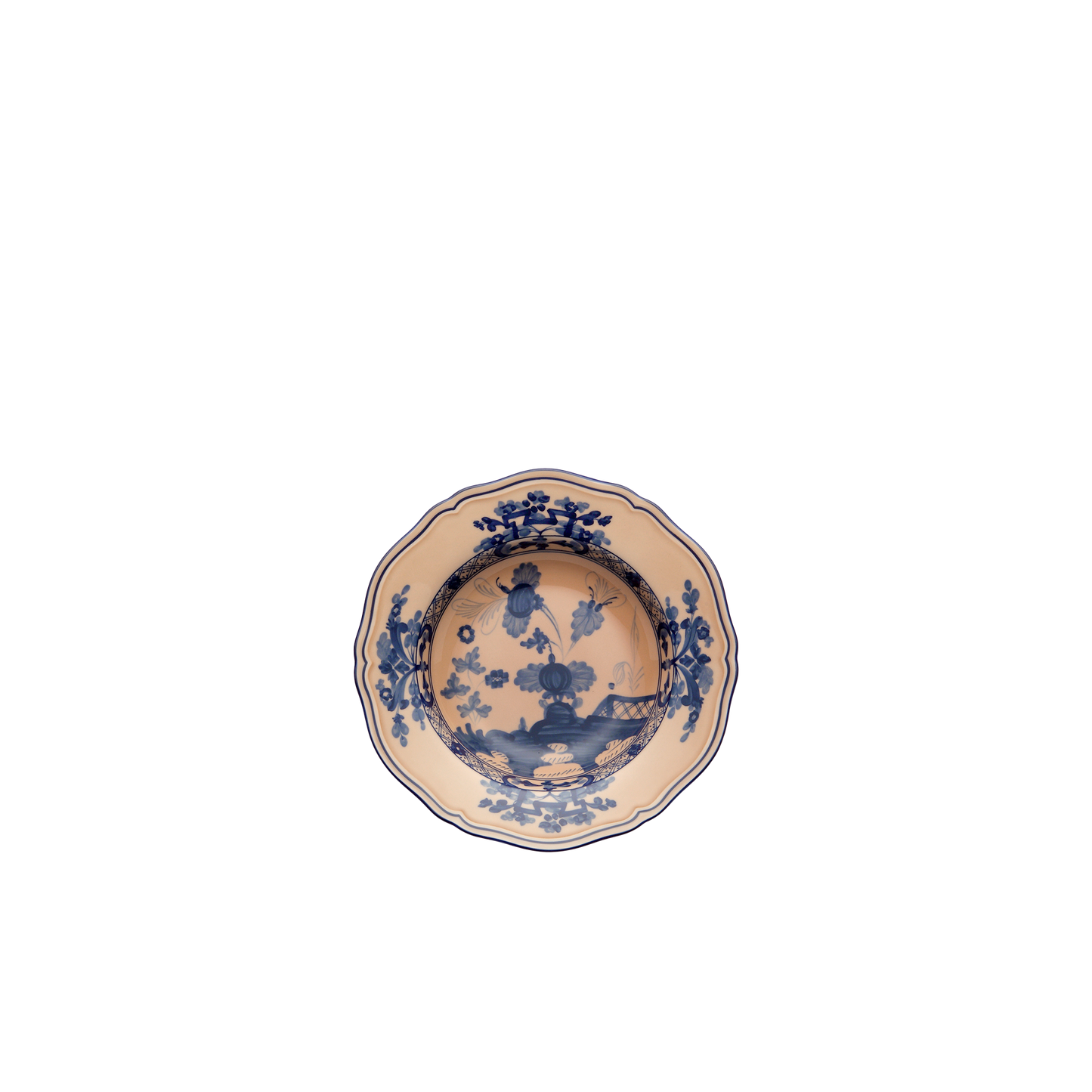 Ginori 1735 Oriente Italiano Cipria Soup Plate | 9.5in