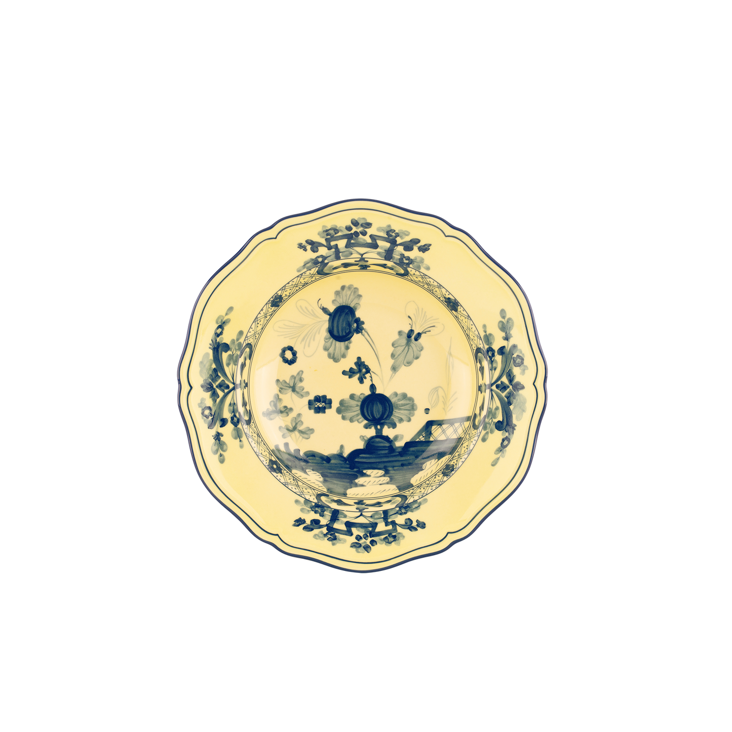 Ginori 1735 Oriente Italiano Citrino Soup Plate | 9.5in