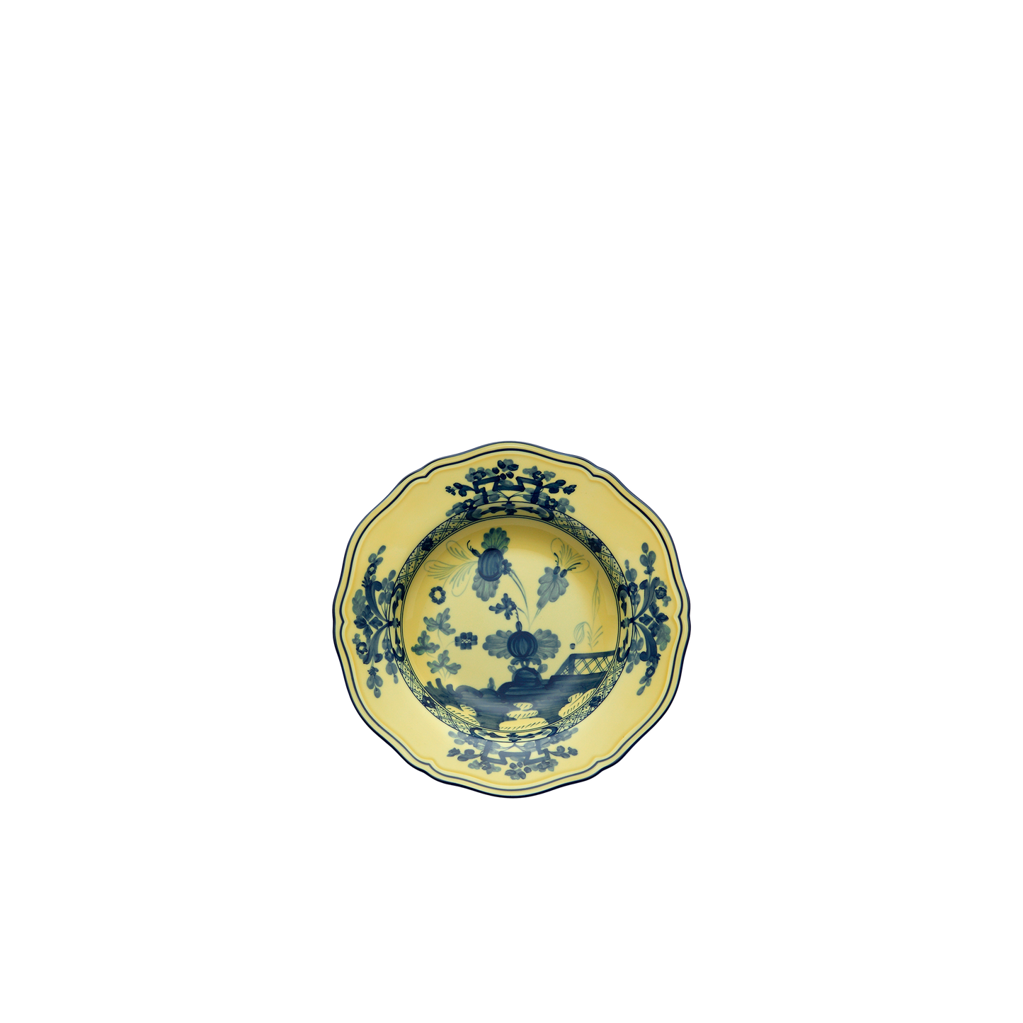 Ginori 1735 Oriente Italiano Citrino Soup Plate | 9.5in