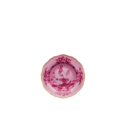 Ginori 1735 Oriente Italiano Soup Plate | Porpora Pink 9.5in