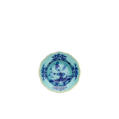 Ginori 1735 Oriente Italiano Iris Soup Plate | 9.5in