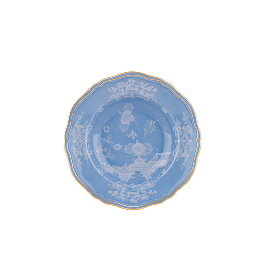 Ginori 1735 Oriente Italiano Pervinca Soup Plate | 9.5in