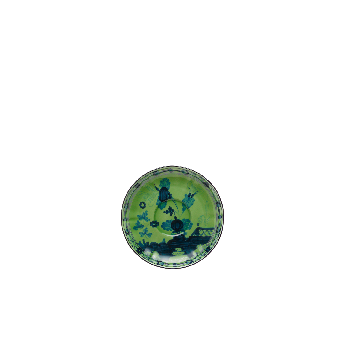 Ginori 1735 Oriente Italiano Malachite Coffee Saucer | 5.25in
