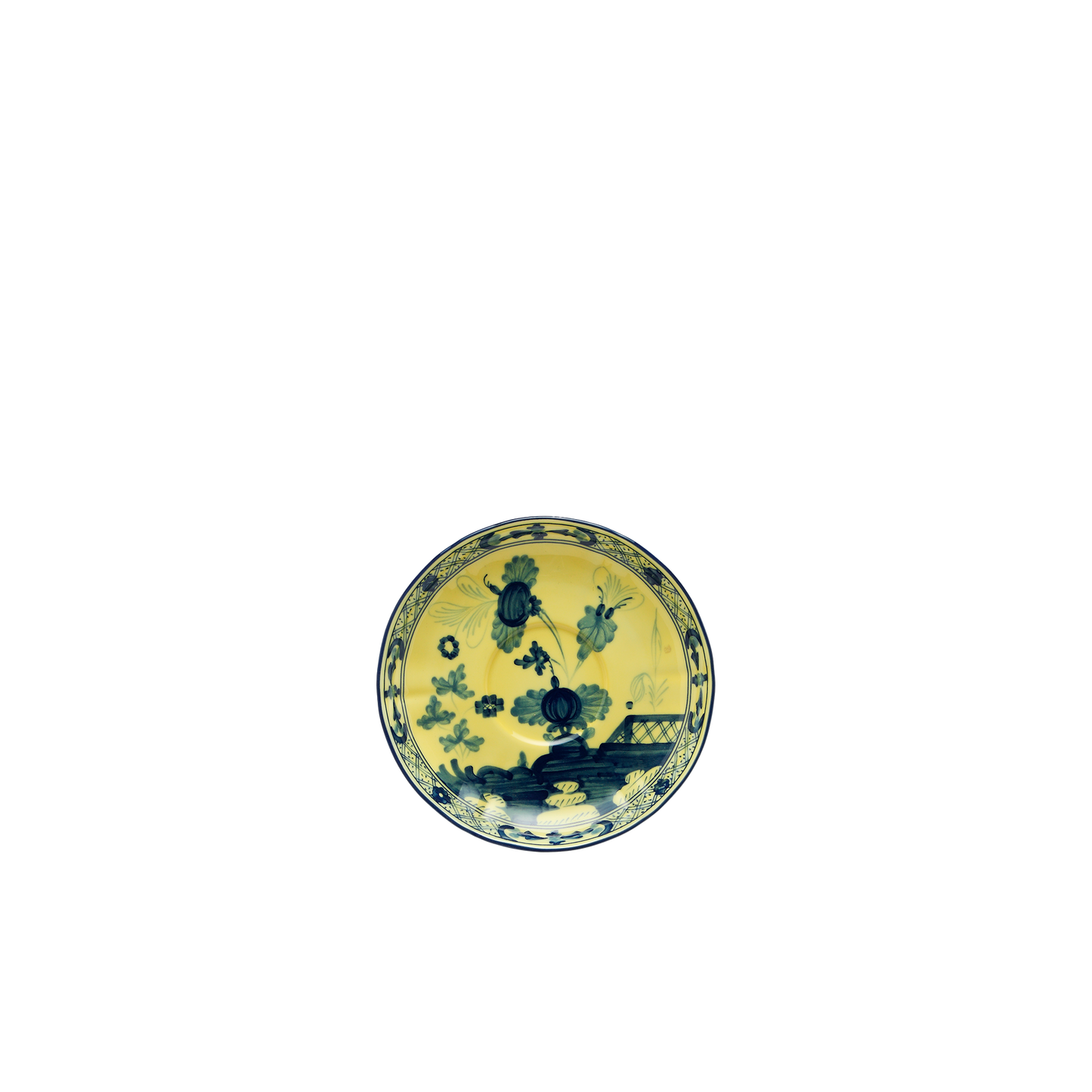 Ginori 1735 Oriente Italiano Citrino Coffee Saucer | 5.25in