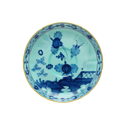 Ginori 1735 Oriente Italiano Iris Coffee Saucer | 5.25in