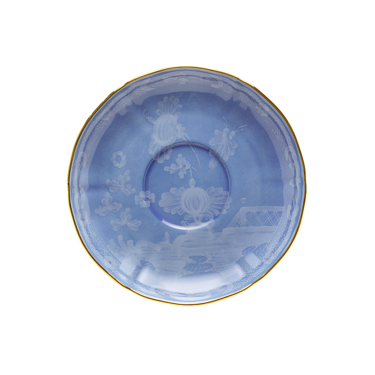 Ginori 1735 Oriente Italiano Pervinca Coffee Saucer | 5.25in