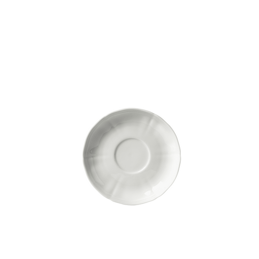 Ginori 1735 Antico Doccia Bianco Tea Saucer | 6in