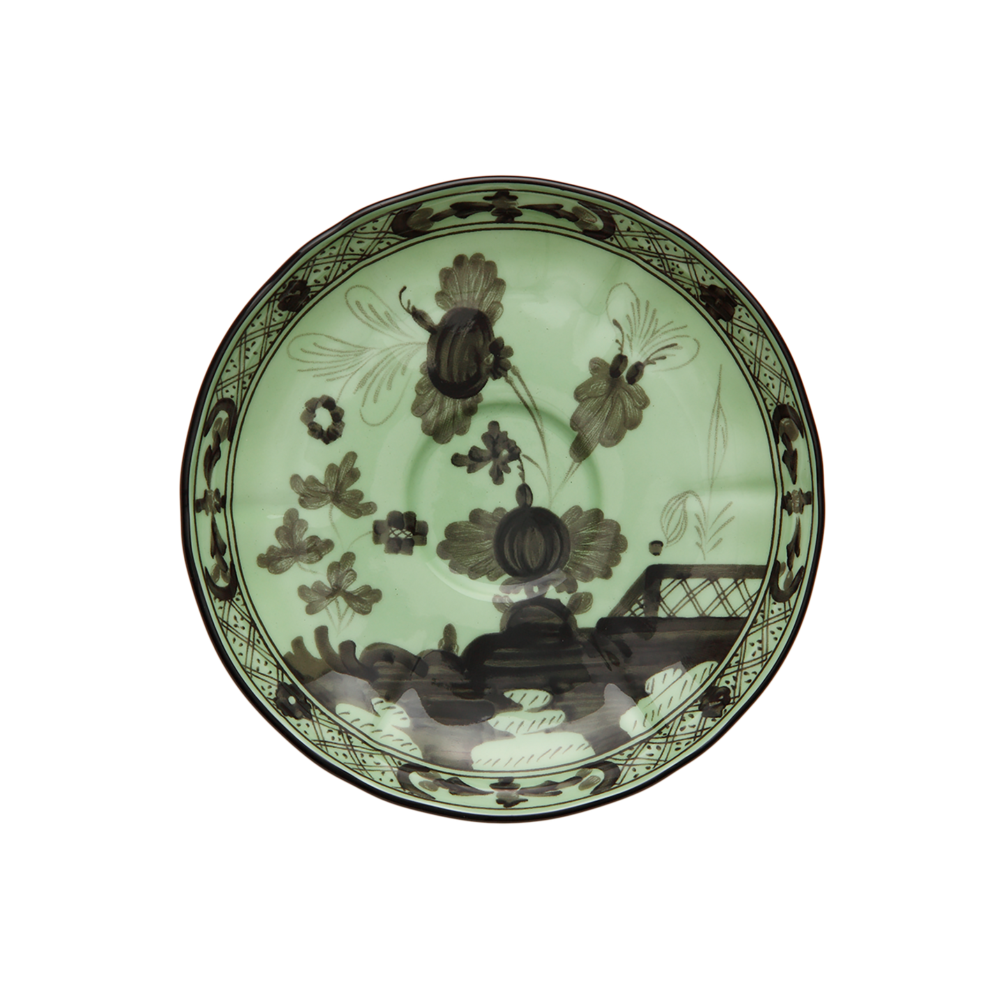 Ginori 1735 Oriente Italiano Bario Tea Saucer | 6in