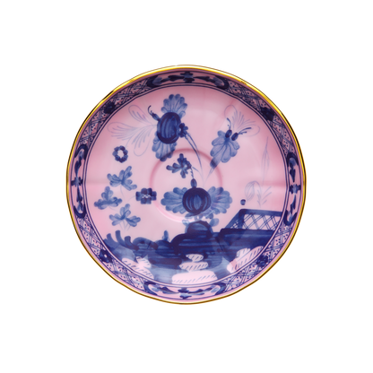 Ginori 1735 Oriente Italiano Azalea Tea Saucer | 6in