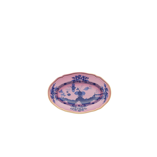 Ginori 1735 Oriente Italiano Azalea Oval Pickle Dish | 8.75in