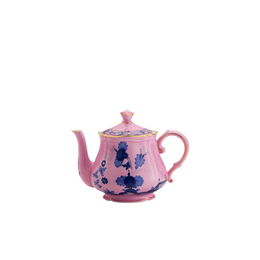Ginori 1735 Oriente Italiano Azalea Teapot with Cover | 24oz