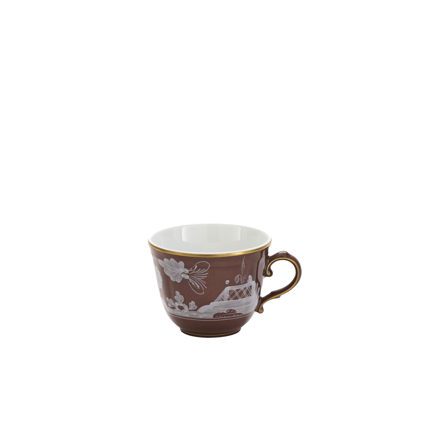 Ginori 1735 Oriente Italiano Castagna Coffee Cup  | 4oz