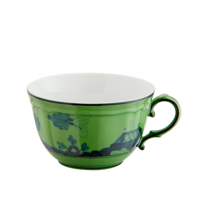 Ginori 1735 Oriente Italiano Malachite Tea Cup | 7.75oz