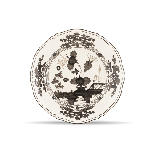 Ginori 1735 Oriente Italiano Albus Round Flat Platter | 12.25in