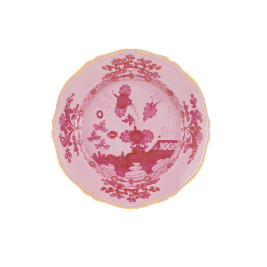 Ginori 1735 Oriente Italiano Porpora Round Flat Platter | 12.25in