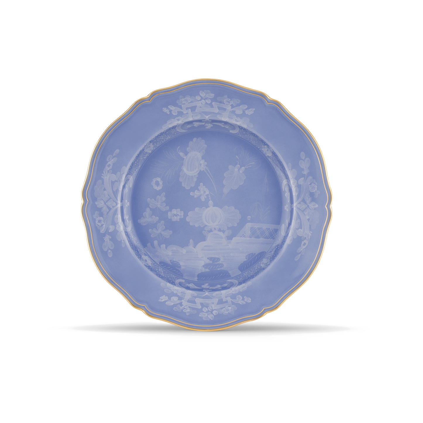 Ginori 1735 Oriente Italiano Pervinca Round Flat Platter | 12.25in