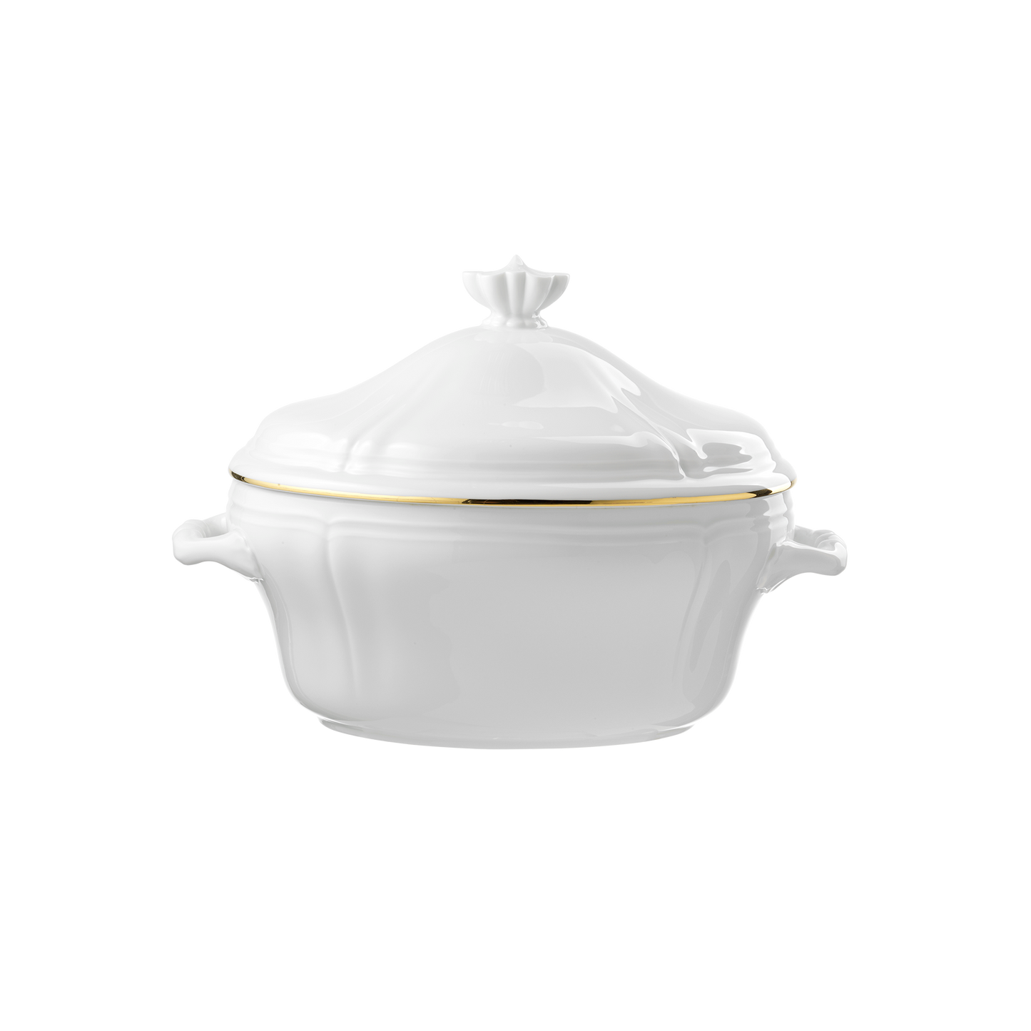 Ginori 1735 Corona Oro Brillante Oval Tureen with Cover  | 135.75oz