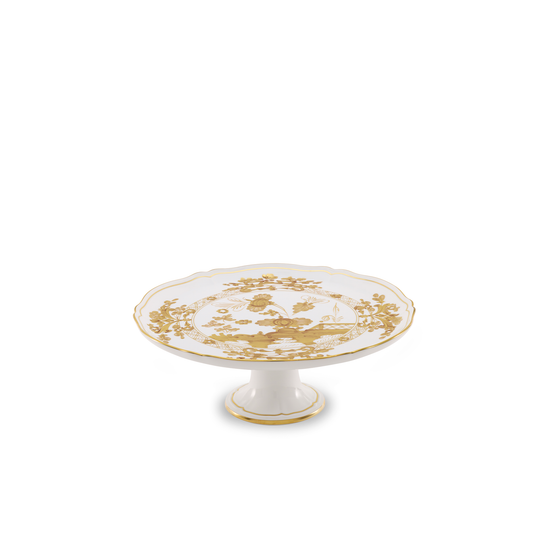 Ginori 1735 Oriente Italiano Aurum Cake Stand | 12in
