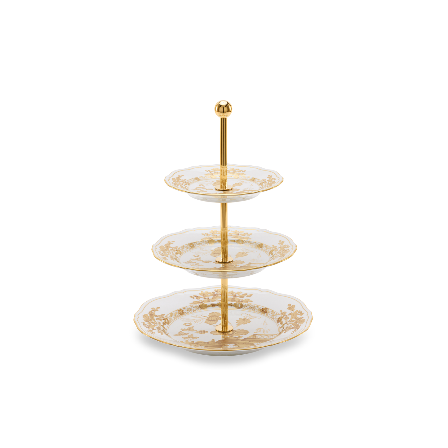 Ginori 1735 Oriente Italiano Aurum 3 Tier Stand | 265cm
