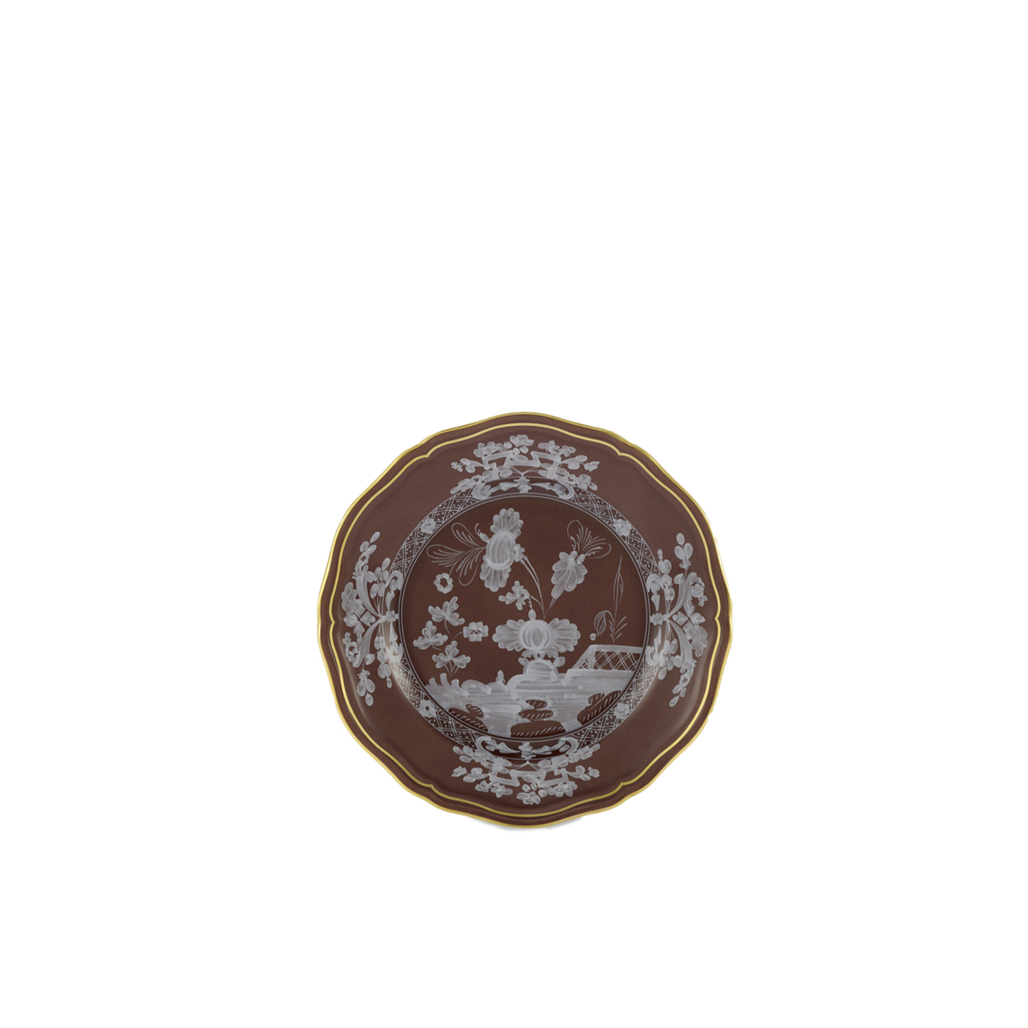 Ginori 1735 Oriente Italiano Castagna Bread Plate | 6.69in