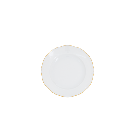 Ginori 1735 Corona Oro Brillante Bread Plate | 6.75in