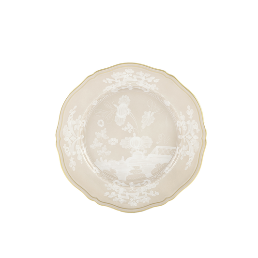 Ginori 1735 Oriente Italiano Flat Dinner Plate | 10.5in Meringa