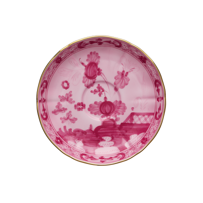 Ginori 1735 Oriente Italiano Porpora Tea Saucer | 6in