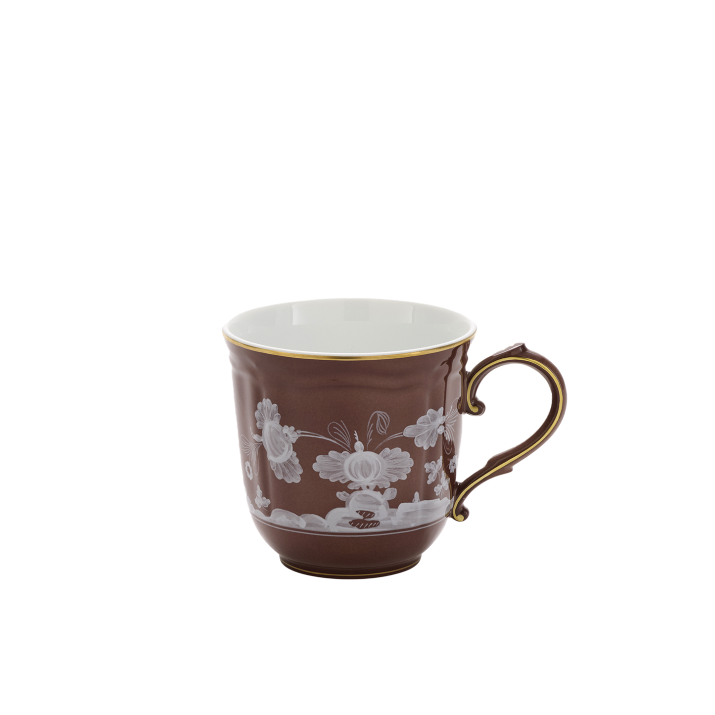 Ginori 1735 Oriente Italiano Castagna Tea Coffee Mug | 13.5oz