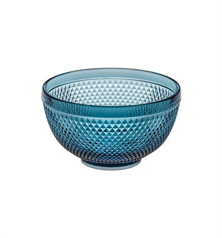 Vista Alegre Bicos Bowl | Blue 8.75in