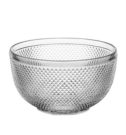 Vista Alegre Bicos  Bowl | Clear 8.75in