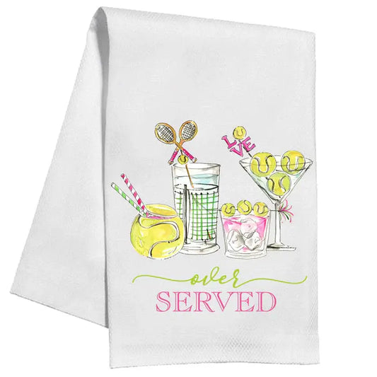 Kitchen Towel Over Served Tennis