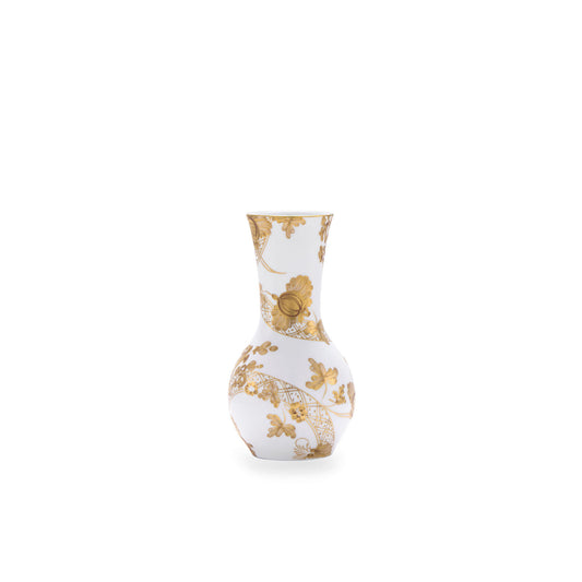 Ginori 1735 Oriente Italiano Tulipano Vase | 8in Aurum