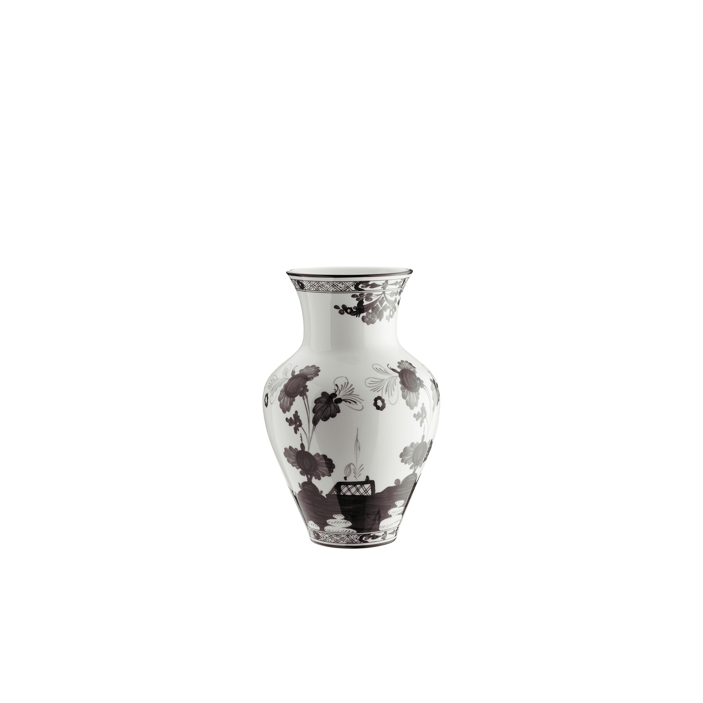 Ginori 1735 Oriente Italiano Albus Ming Vase | 9in