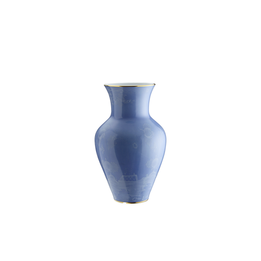 Ginori 1735 Oriente Italiano Pervinca Ming Vase | 12in