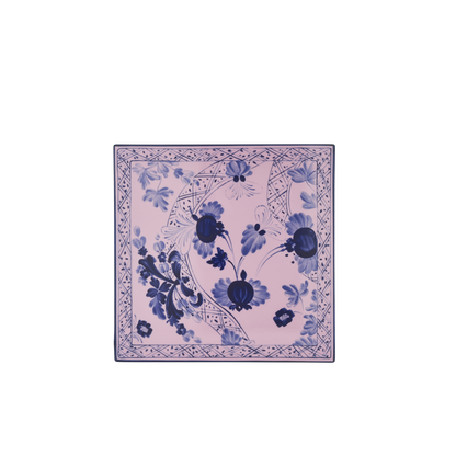 Ginori 1735 Oriente Italiano Azalea Set of 2 Square Porcelain Placemats | 11.8in