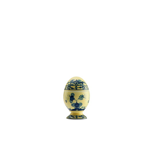 Ginori 1735 Oriente Italiano Citrino Vide Poche Egg with Cover | 5.25in