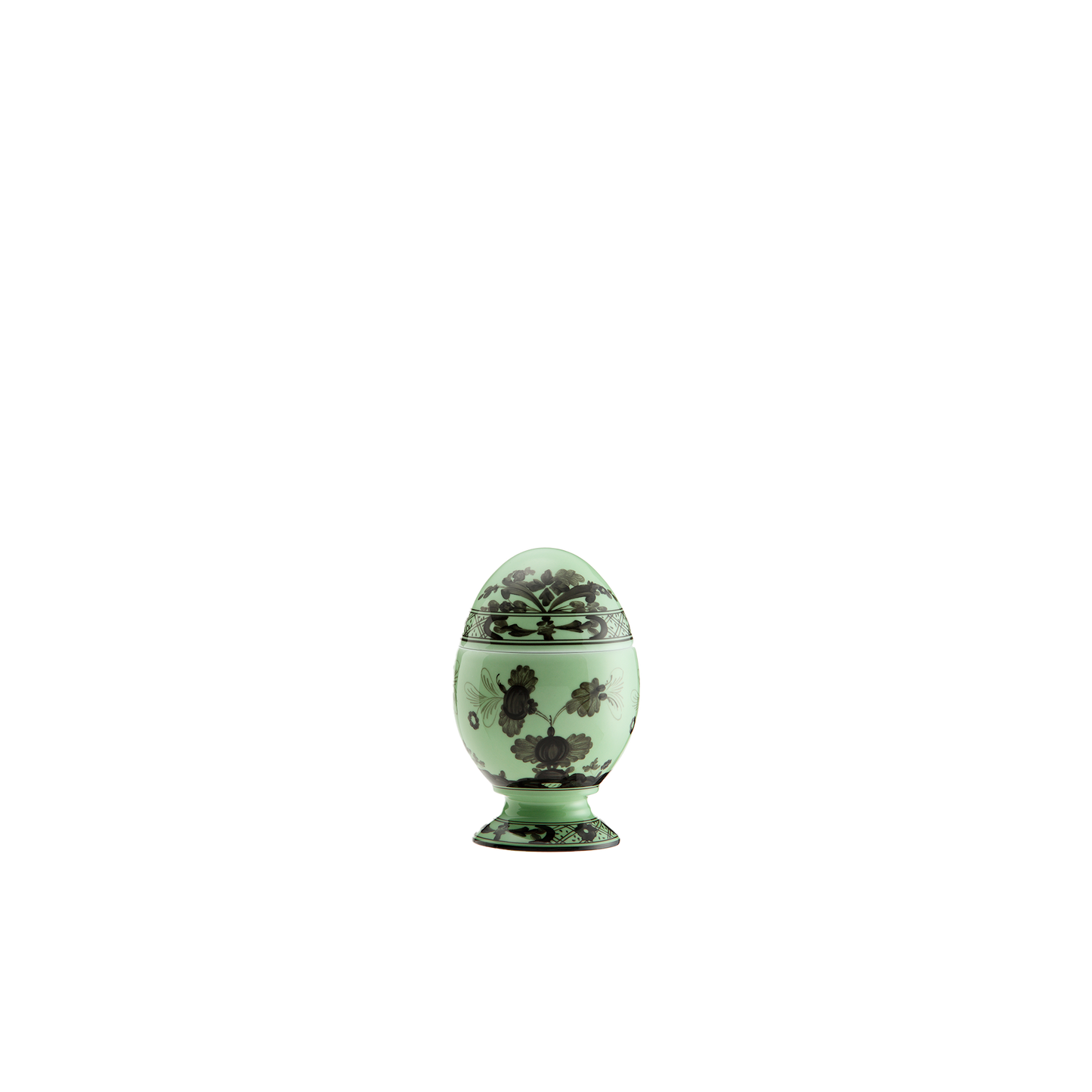 Ginori 1735 Oriente Italiano Bario Vide Poche Egg with Cover | 5.25in