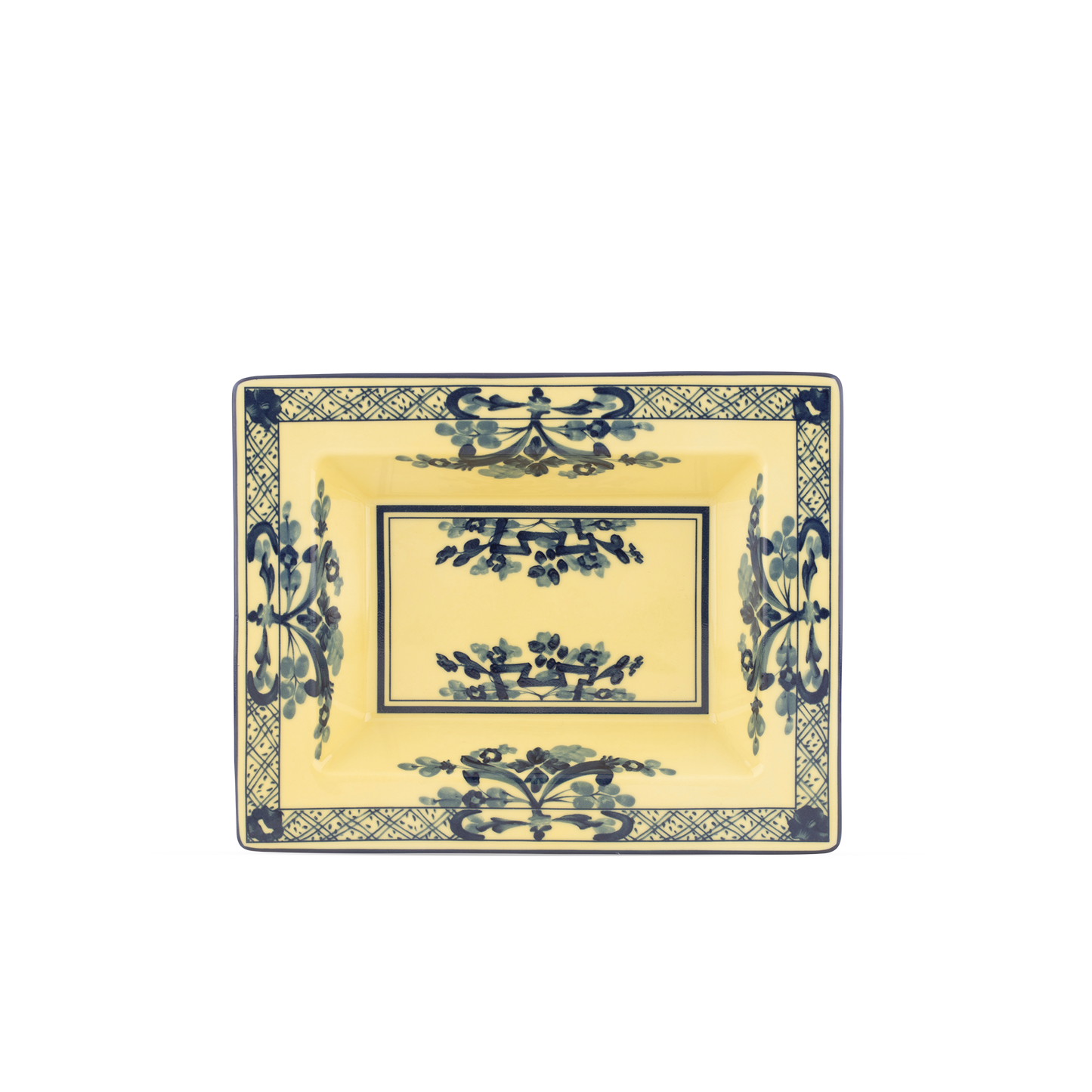 Ginori 1735 Oriente Italiano Citrino Vide Poche Change Tray | 7.5in