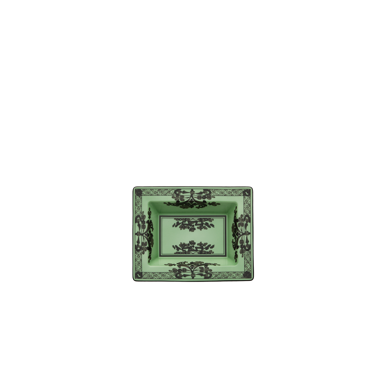 Ginori 1735 Oriente Italiano Bario Vide Poche Rectangular Change Tray | 6x7.5in