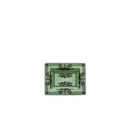 Ginori 1735 Oriente Italiano Bario Vide Poche Rectangular Change Tray | 6x7.5in